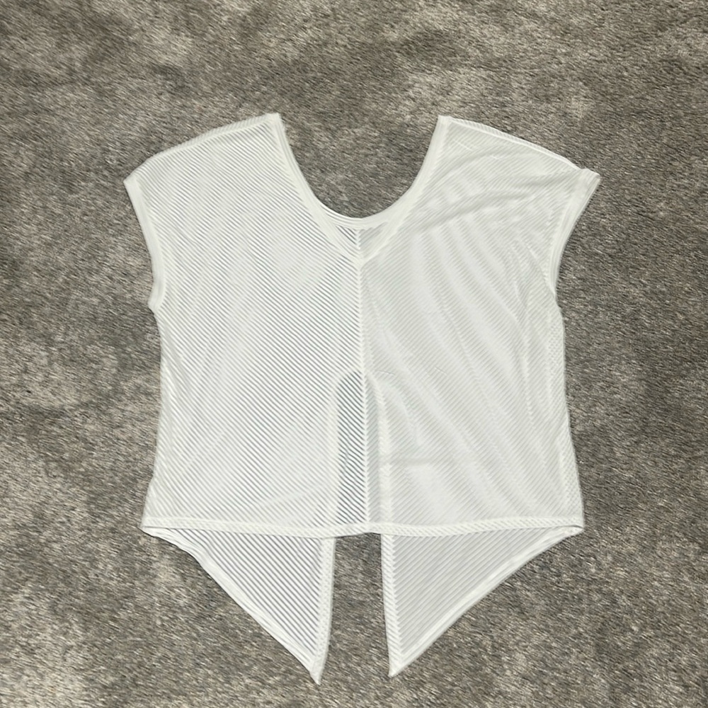 Lululemon cap sleeve reversable top